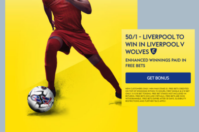عرض Sky Bet الجيد – احصل على 50/1 في ليفربول للفوز ضد الذئاب